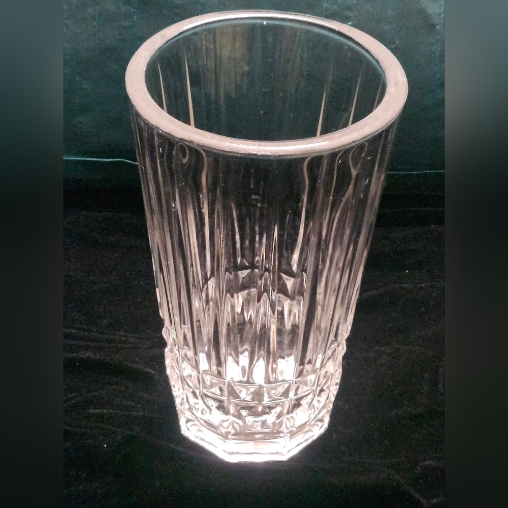Val St. Lambert vintage glass vase
